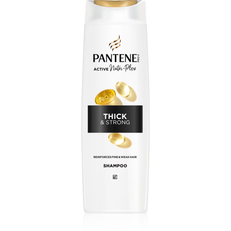 Pantene Pro-V Active Nutri Plex Thick&Strong šampon pro slabé a poškozené vlasy 400 ml - parfo.cz
