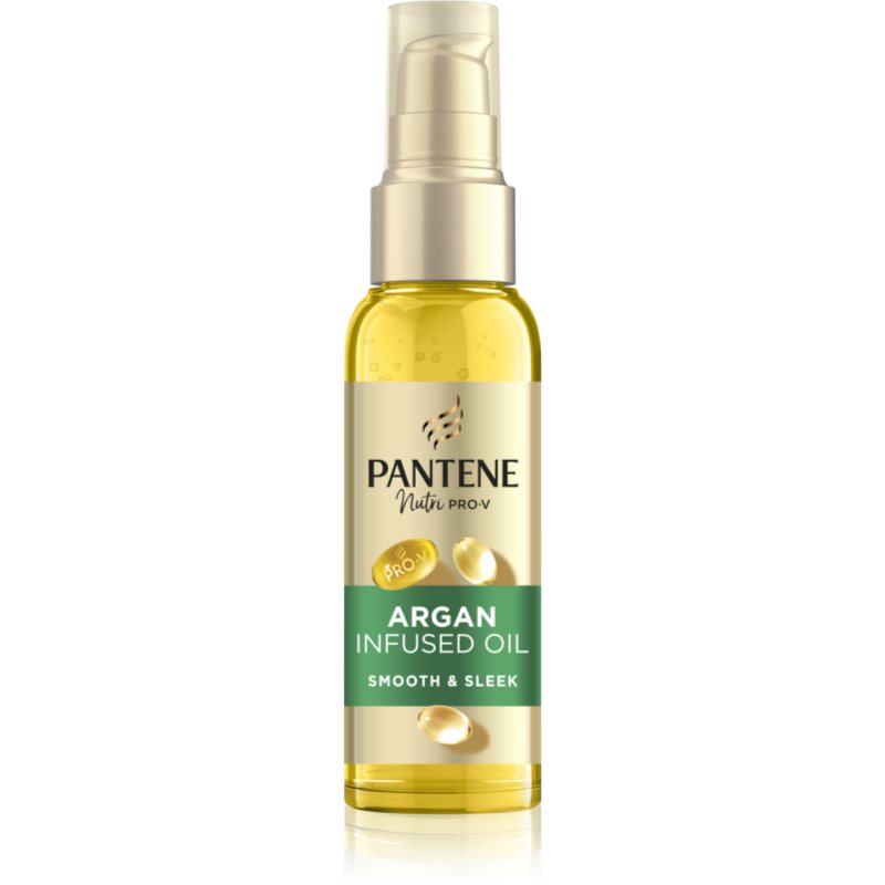 Pantene Pro-V Argan Infused Oil vyživující olej na vlasy s arganovým olejem 100 ml - parfo.cz