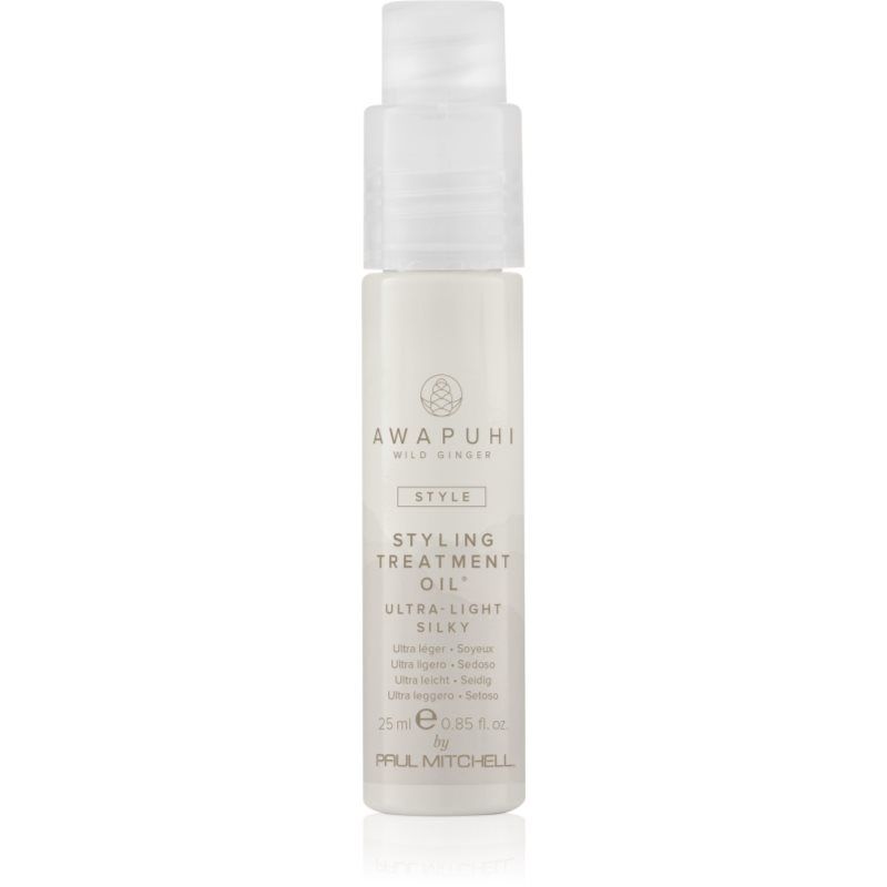 Paul Mitchell Awapuhi Wild Ginger Styling Treatment Oil regenerační olej pro suché a poškozené vlasy 25 ml - parfo.cz