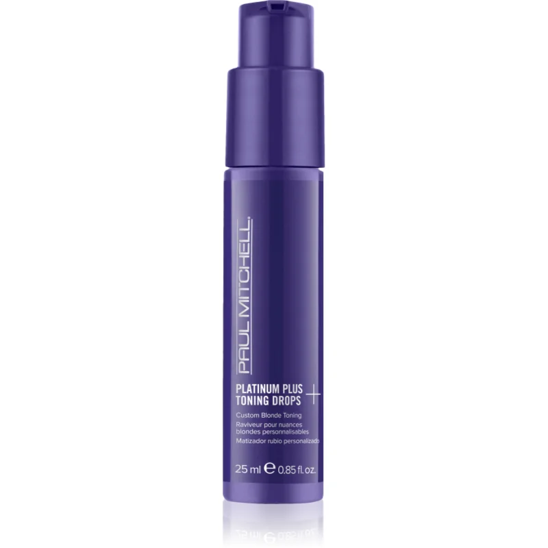 Paul Mitchell Platinum Plus Toning Drops pigmentové kapky pro zesvětlené