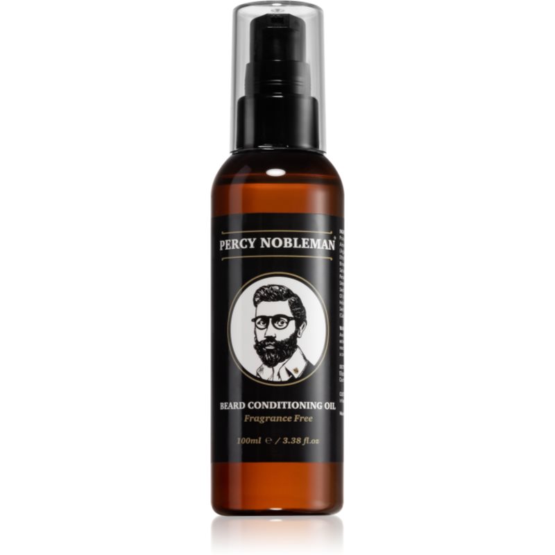 Percy Nobleman Beard Conditioning Oil Fragrance Free olej na vousy bez parfemace 100 ml - parfo.cz