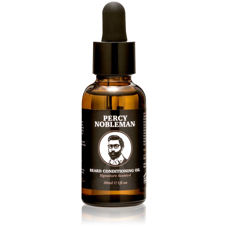 Percy Nobleman Beard Conditioning Oil Signature Scented změkčující olej na vousy 30 ml - parfo.cz