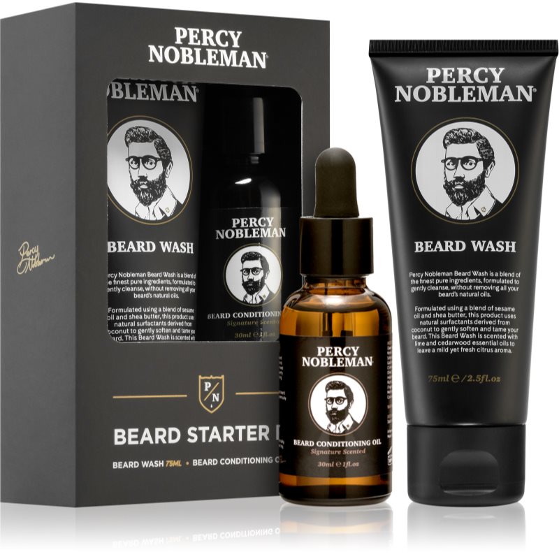 Percy Nobleman Beard Starter Kit sada na vousy - parfo.cz