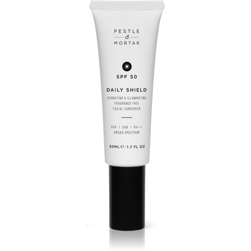 Pestle & Mortar Daily Sheild rozjasňující ochranný krém SPF 50 50 ml - parfo.cz