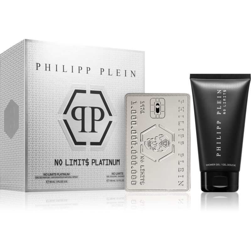Philipp Plein No Limit$ Platinum dárková sada pro muže - parfo.cz