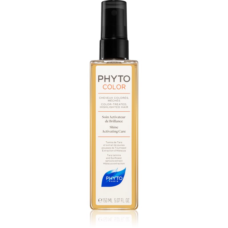 Phyto Color Shine Activating Care bezoplachová péče pro lesk a ochranu barvy vlasů 150 ml - parfo.cz