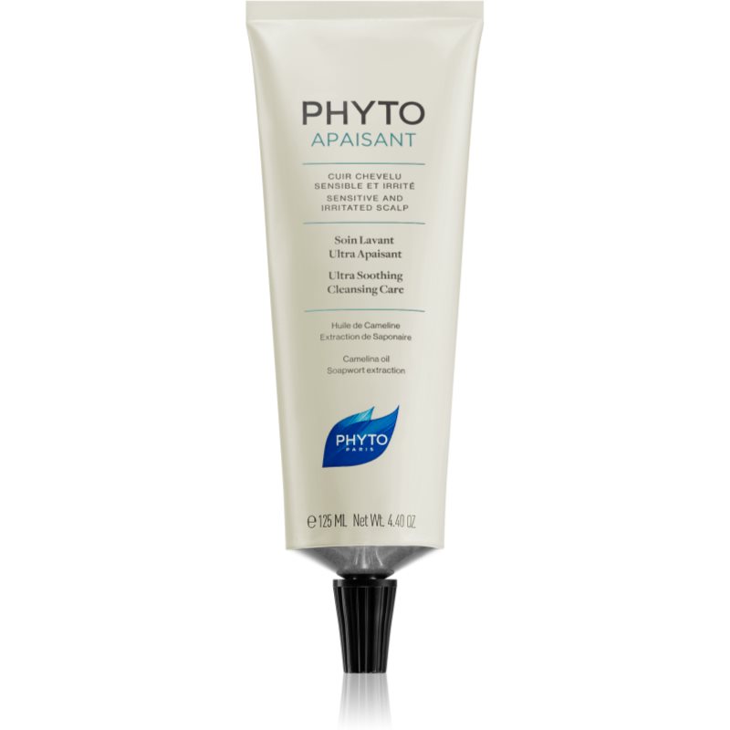 Phyto Phytoapaisant Ultra Soothing Cleansing Care bohatý výživný a zklidňující krém na vlasy a vlasovou pokožku 125 ml - parfo.cz