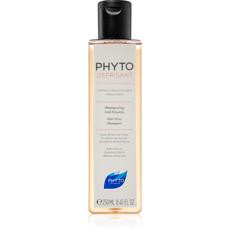 Phyto Phytodéfrisant Anti-Frizz Shampoo vyživující šampon pro nepoddajné a krepatějící se vlasy 250 ml - parfo.cz