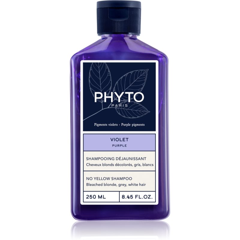 Phyto Purple No Yellow Shampoo tónovací šampon pro blond a melírované vlasy 250 ml - parfo.cz