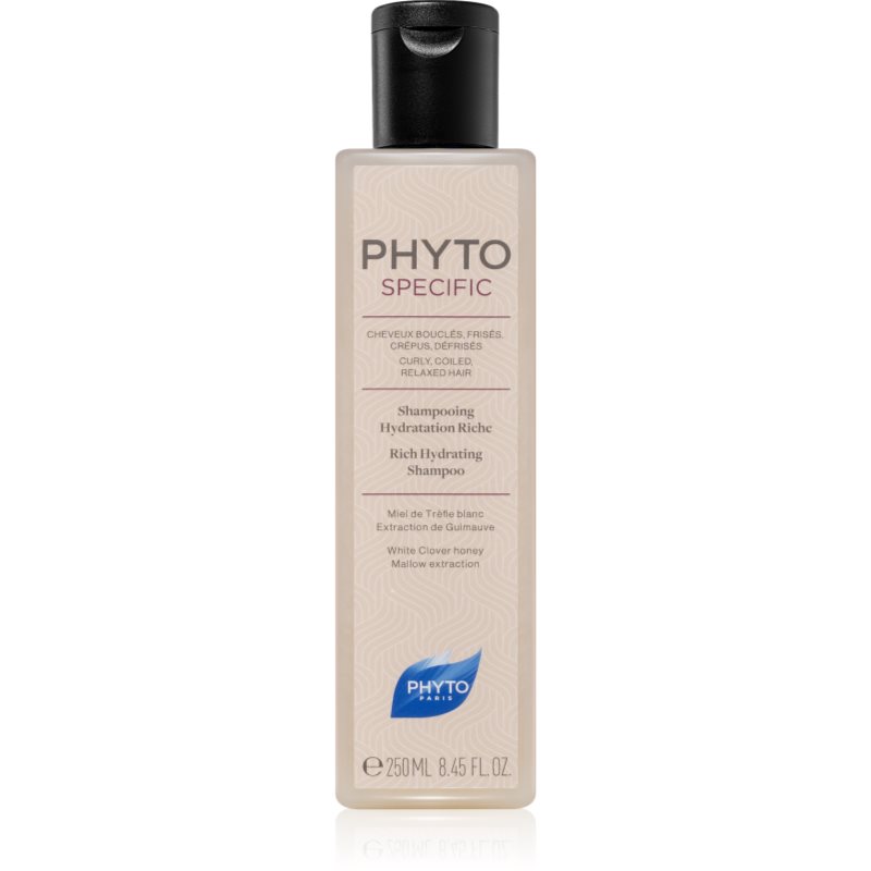 Phyto Specific rich Hydrating Shampoo hydratační šampon pro vlnité a kudrnaté vlasy 250 ml - parfo.cz