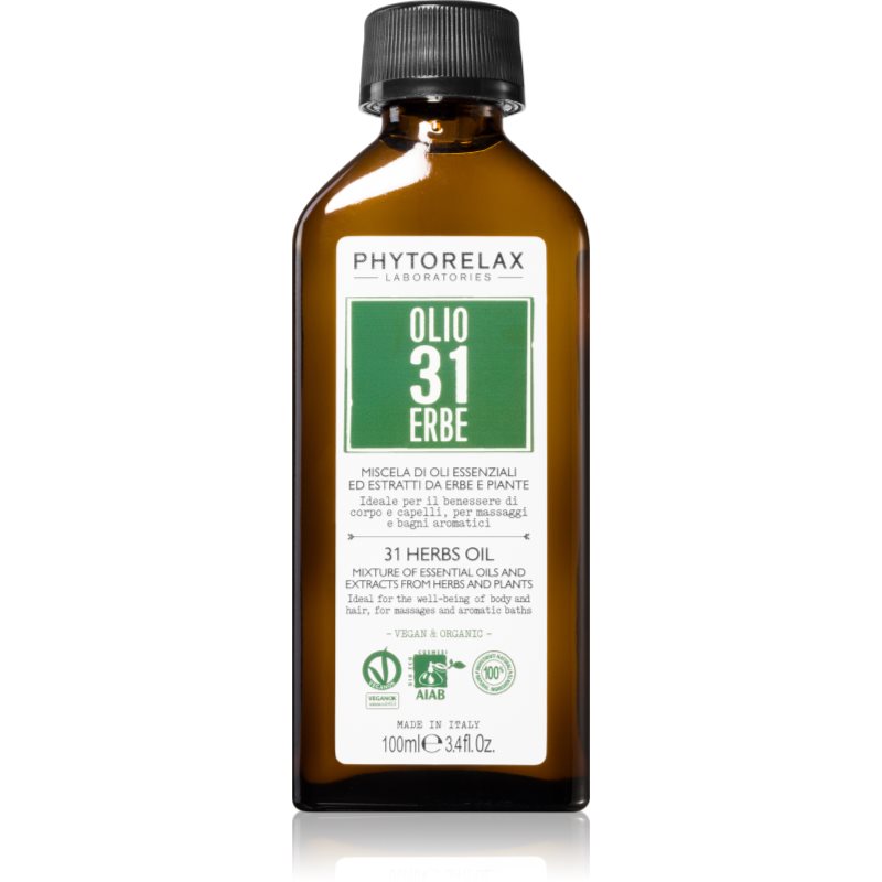 Phytorelax Laboratories 31 Herbs multifunkční olej 100 ml - parfo.cz