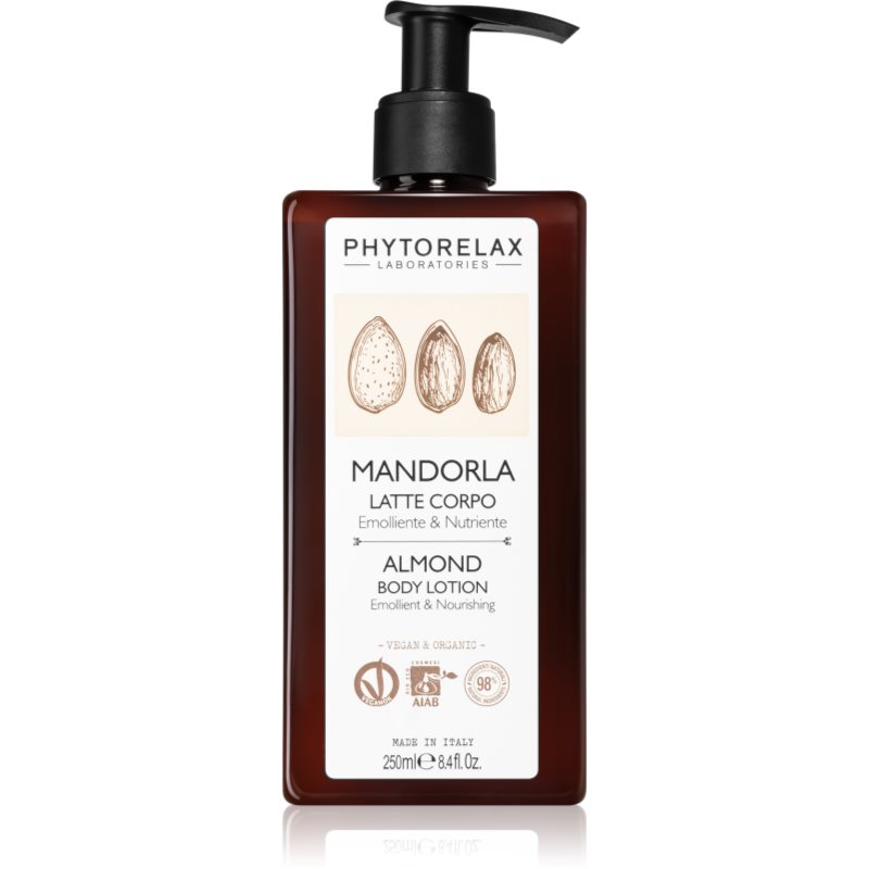 Phytorelax Laboratories Almond vyživující tělové mléko 250 ml - parfo.cz