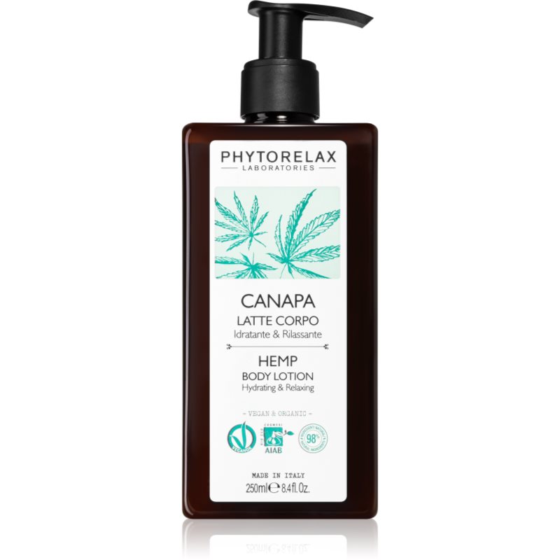 Phytorelax Laboratories Hemp hydratační tělové mléko 250 ml - parfo.cz