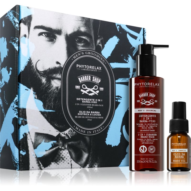 Phytorelax Laboratories Men's Grooming Barber Shop dárková sada pro muže - parfo.cz