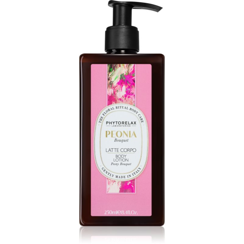 Phytorelax Laboratories Peony Bouquet vyživující tělové mléko 250 ml - parfo.cz