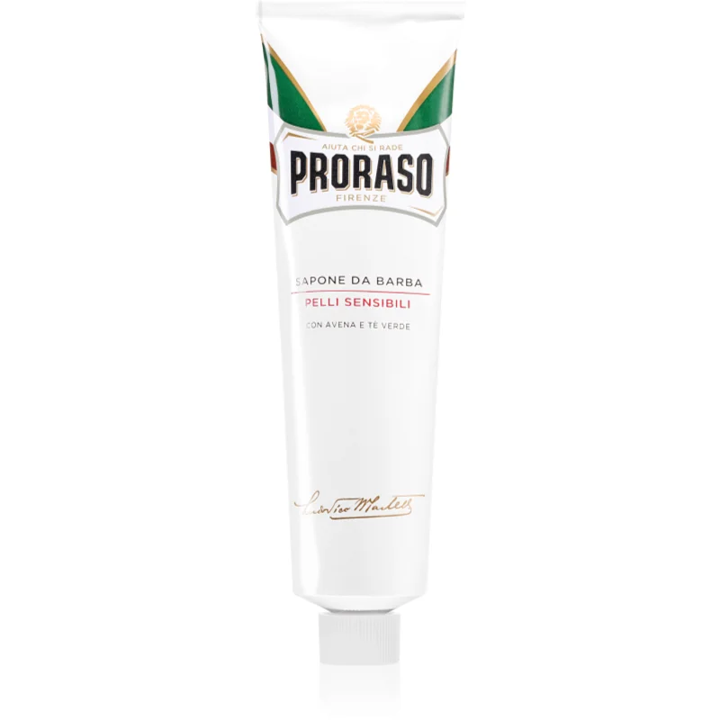 Proraso White mýdlo na holení pro citlivou pleť v tubě 150 ml - parfo.cz