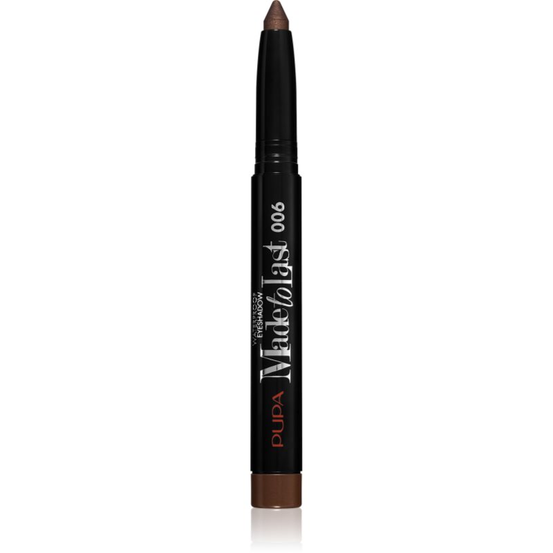 Pupa Made to Last dlouhotrvající oční stíny v tužce voděodolné odstín 006 Bronze Brown 1