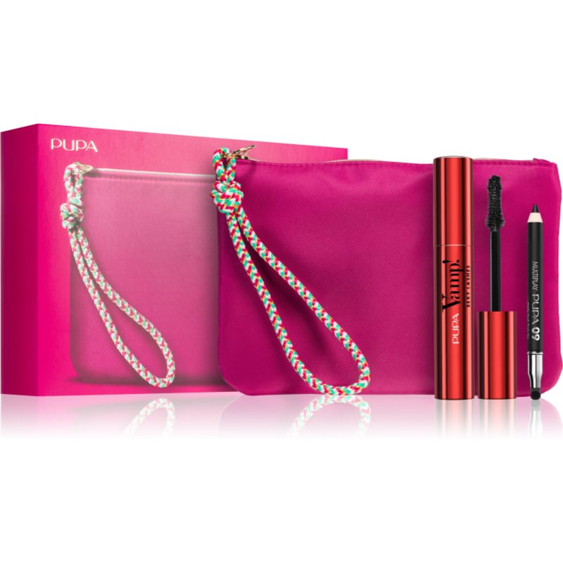 Pupa Vamp! Sexy Lashes dárková sada 011 Black (pro kouřové líčení) - parfo.cz