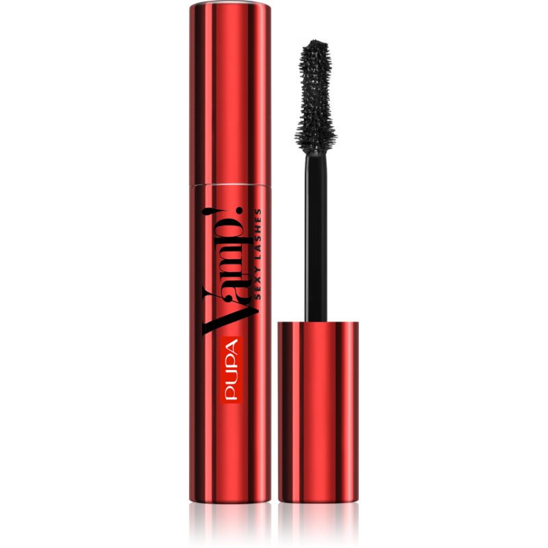 Pupa Vamp! Sexy Lashes posilující řasenka pro extrémní objem a intenzivní pohled odstín 011 Black 12 ml - parfo.cz