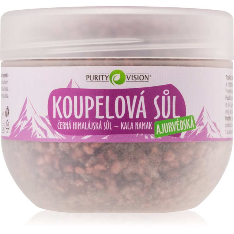 Purity Vision Kala Namak ajurvédská koupelová sůl 500 g - parfo.cz