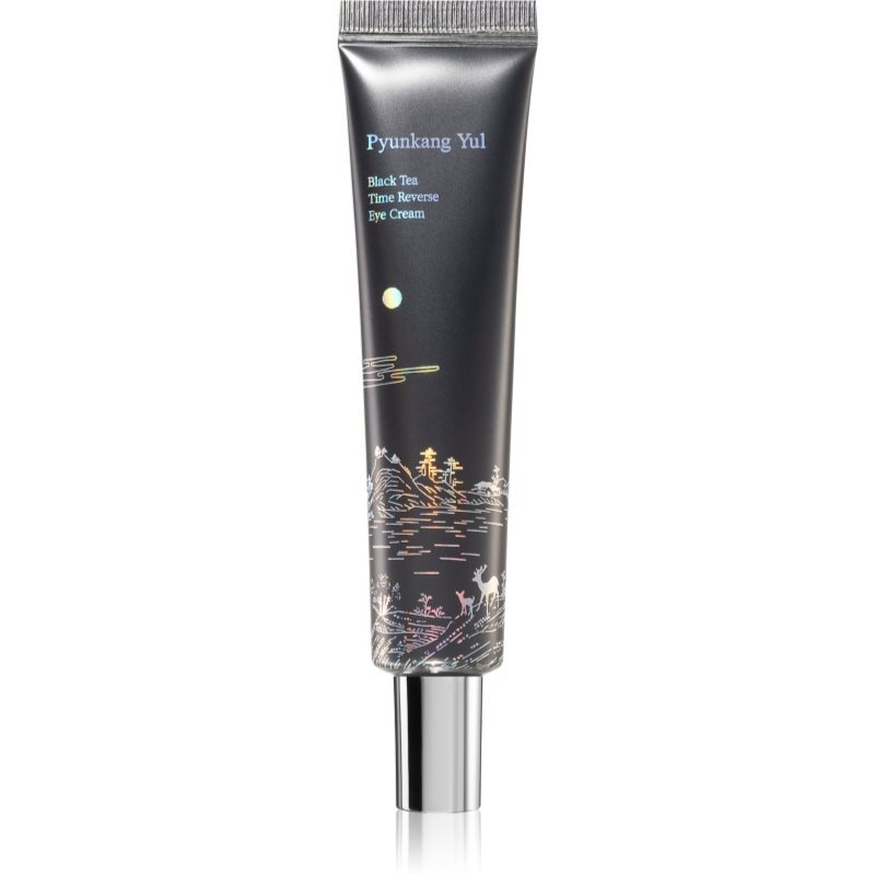 Pyunkang Yul Black Tea Time Reverse Eye Cream multikorekční oční krém pro rozjasnění a vyhlazení pleti 25 ml - parfo.cz