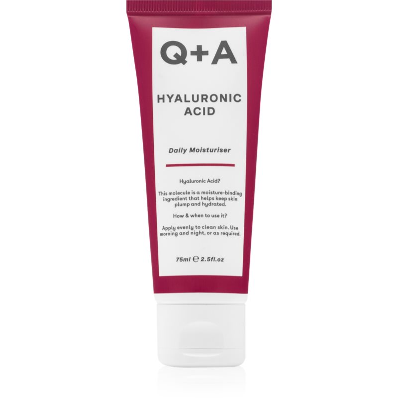 Q+A Hyaluronic Acid hydratační krém na obličej pro každodenní použití 75 ml - parfo.cz