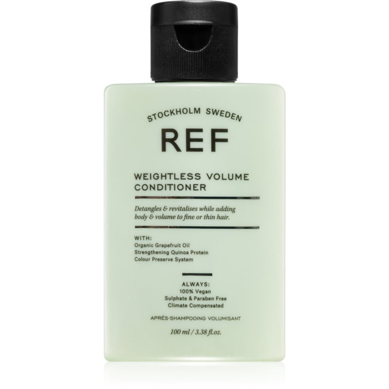 REF Weightless Volume Conditioner kondicionér pro jemné a zplihlé vlasy pro objem od kořínků 100 ml - parfo.cz