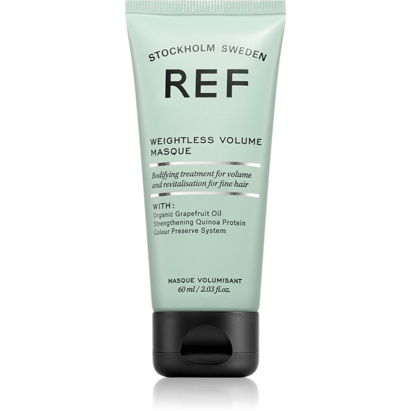 REF Weightless Volume Masque hloubkově hydratační maska pro lesk a hebkost vlasů 60 ml - parfo.cz
