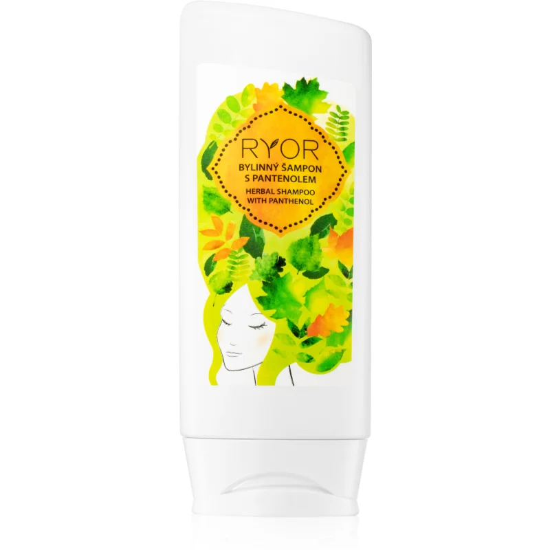 RYOR Hair Care bylinný šampon s panthenolem 200 ml - parfo.cz