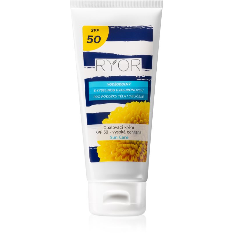 RYOR Sun Care voděodolné mléko na opalování SPF 50 100 ml - parfo.cz
