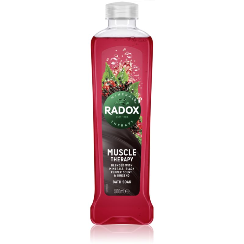 Radox Men Muscle Therapy pěna do koupele Black Pepper & Ginseng 500 ml - parfo.cz