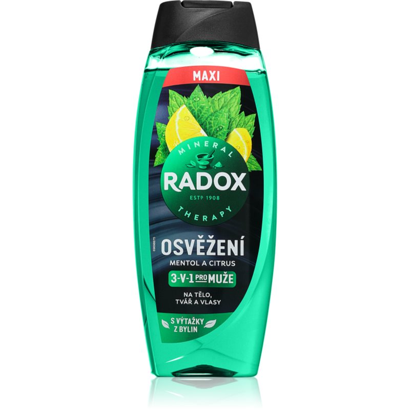Radox Refreshment osvěžující sprchový gel pro muže 400 ml - parfo.cz