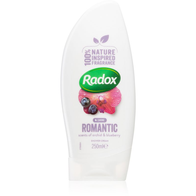 Radox Romantic Orchid & Blueberry jemný sprchový krém 250 ml - parfo.cz