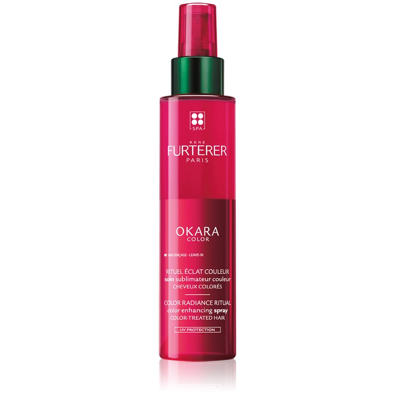 René Furterer Okara Color bezoplachový kondicionér ve spreji pro barvené vlasy 150 ml - parfo.cz