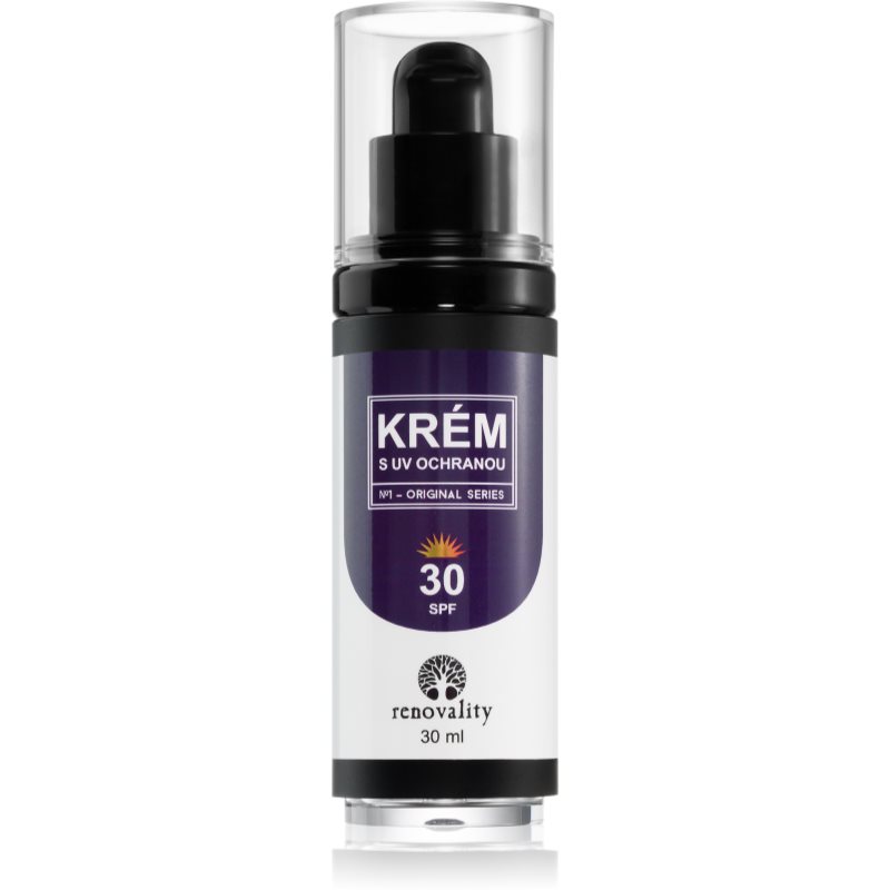 Renovality Minerální krém s UV ochranou pleťový krém SPF 30 30 ml - parfo.cz