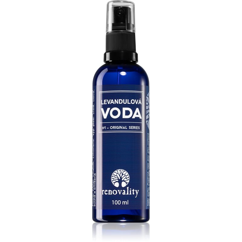 Renovality Original Series Levandulová voda pleťová voda pro všechny typy pleti včetně citlivé 100 ml - parfo.cz