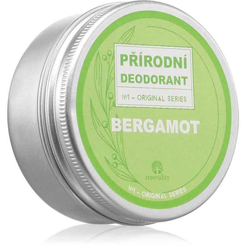 Renovality Original Series Přírodní deodorant tuhý deodorant s vůní Bergamot 50 ml - parfo.cz