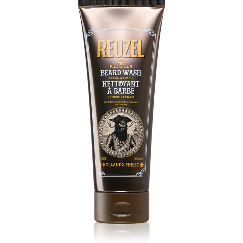 Reuzel Clean & Fresh Beard Wash hydratační čisticí krém na obličej a vousy 200 ml - parfo.cz
