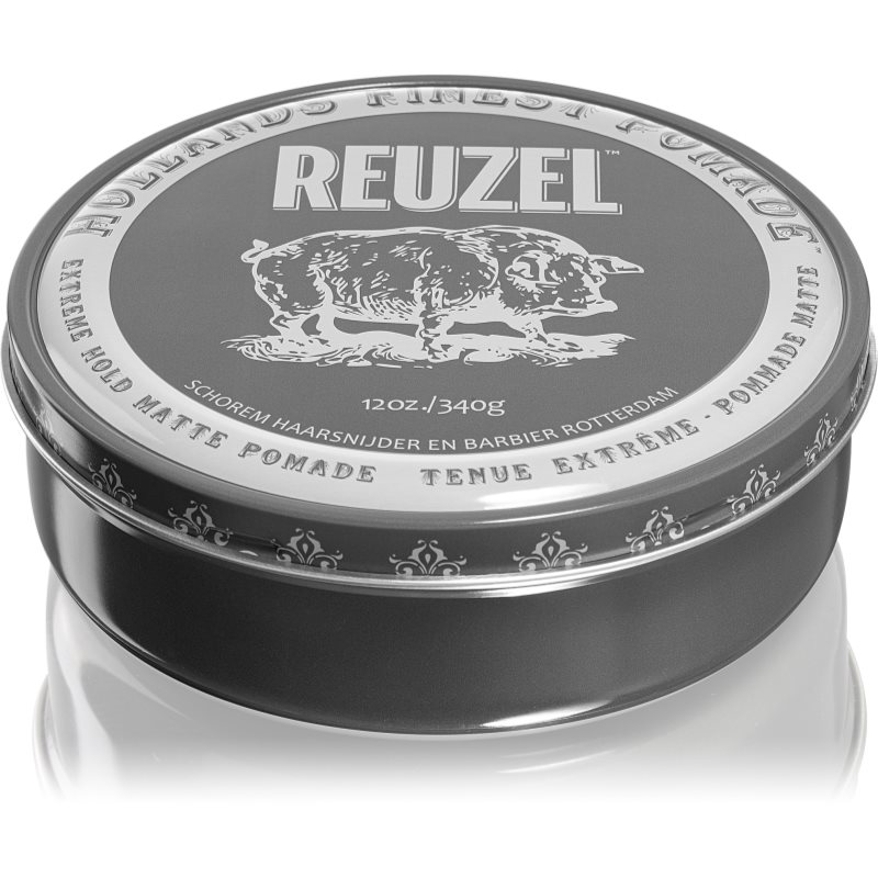 Reuzel Hollands Finest Pomade Extreme Hold pomáda na vlasy s matným efektem 340 g - parfo.cz