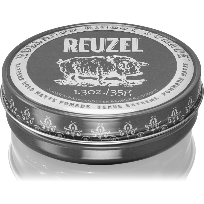 Reuzel Hollands Finest Pomade Extreme Hold pomáda na vlasy s matným efektem 35 g - parfo.cz