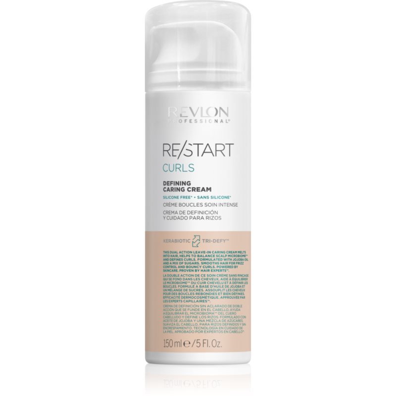 Revlon Professional Re/Start Curls bezoplachový krém pro vlnité a kudrnaté vlasy 150 ml - parfo.cz