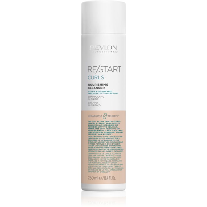 Revlon Professional Re/Start Curls bezsulfátový šampon pro vlnité a kudrnaté vlasy 250 ml - parfo.cz