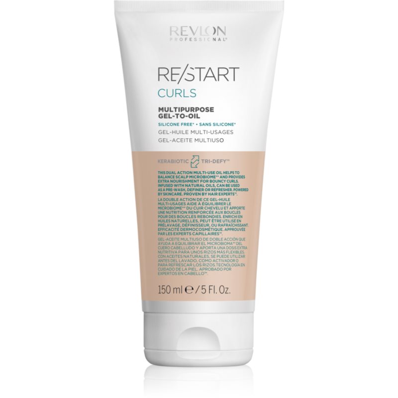 Revlon Professional Re/Start Curls hydratační gelový olej na vlny pro definici a tvar 150 ml - parfo.cz