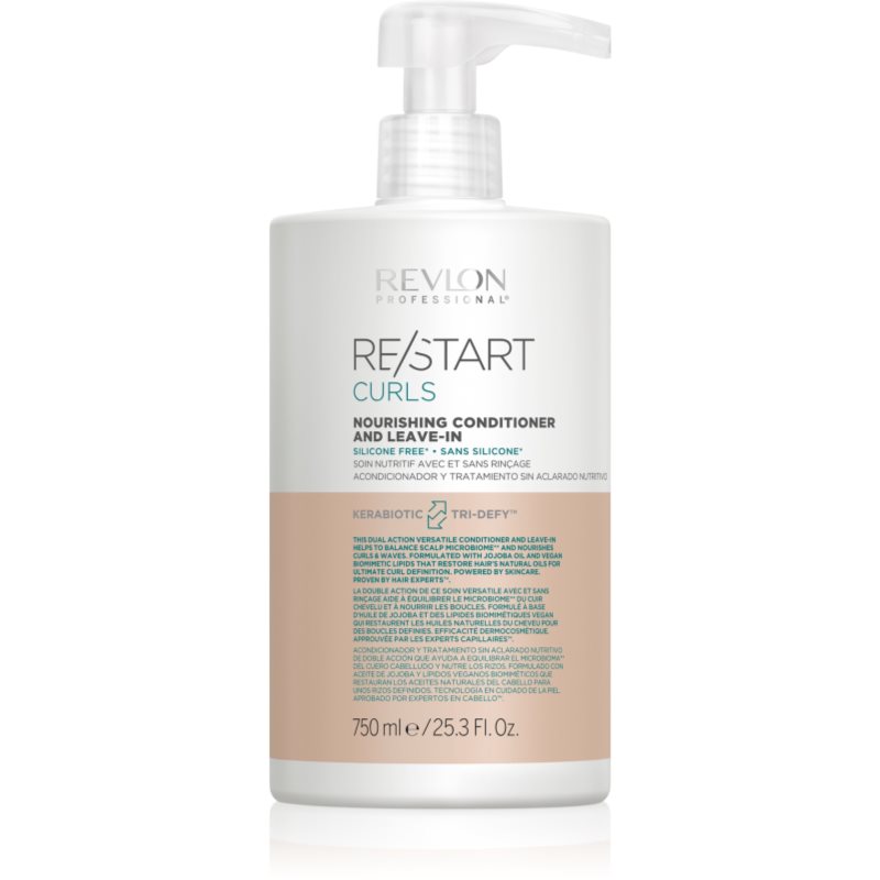 Revlon Professional Re/Start Curls texturizační kondicionér pro vlnité a kudrnaté vlasy 750 ml - parfo.cz