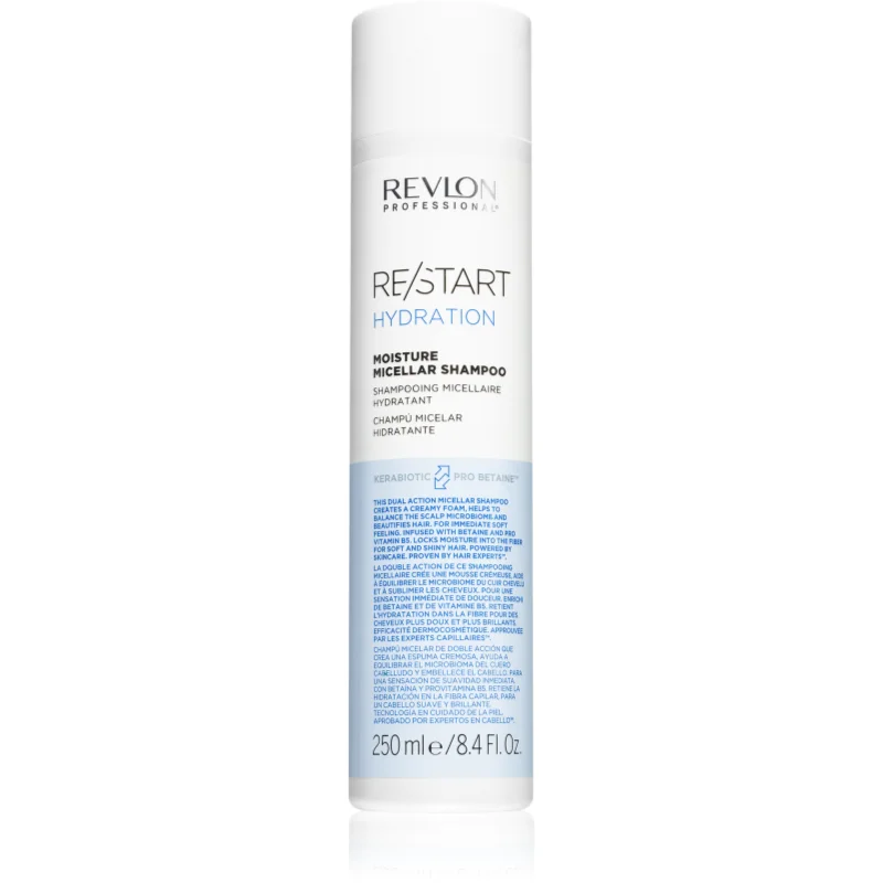 Revlon Professional Re/Start Hydration hydratační šampon pro suché a normální vlasy 250 ml - parfo.cz