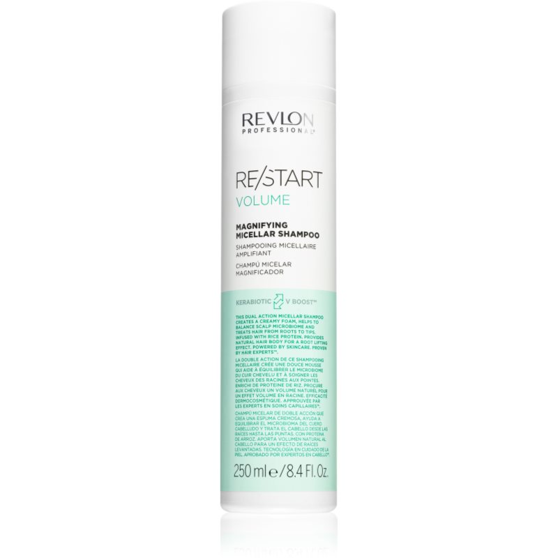 Revlon Professional Re/Start Volume objemový micelární šampon pro jemné a zplihlé vlasy 250 ml - parfo.cz
