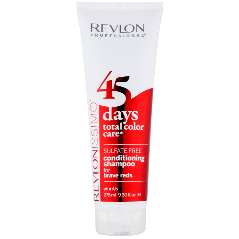 Revlon Professional Revlonissimo Color Care šampon a kondicionér 2 v 1 pro červené odstíny vlasů bez sulfátů 275 ml - parfo.cz