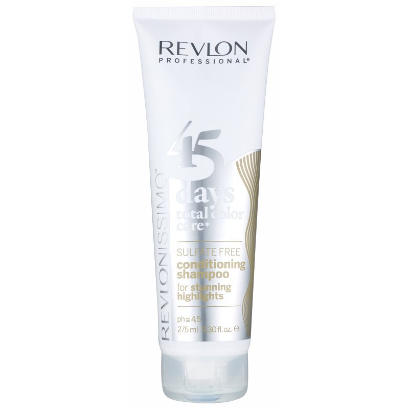 Revlon Professional Revlonissimo Color Care šampon a kondicionér 2 v 1 pro melírované a bílé vlasy bez sulfátů 275 ml - parfo.cz
