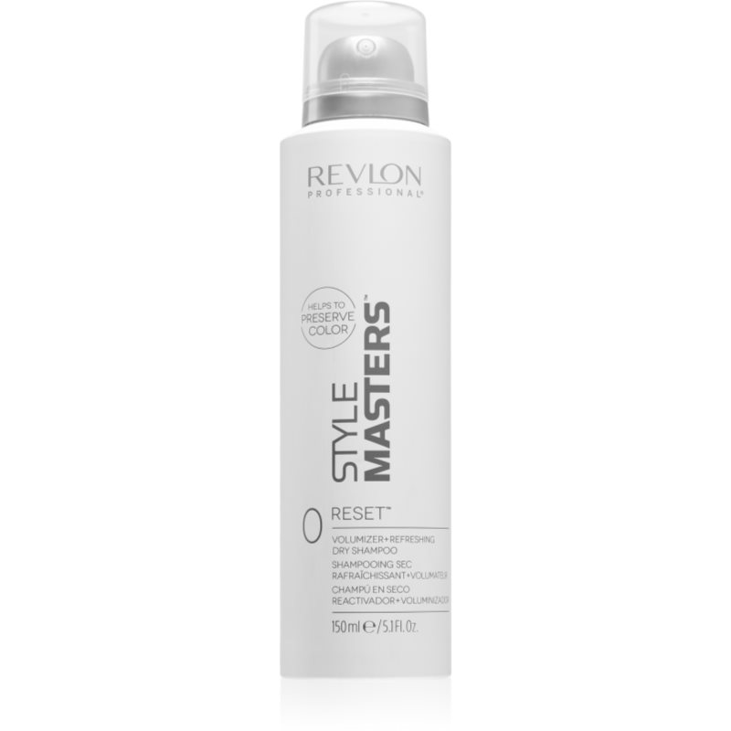 Revlon Professional Style Masters Reset suchý šampon pro absorpci přebytečného mazu a pro osvěžení vlasů 150 ml - parfo.cz