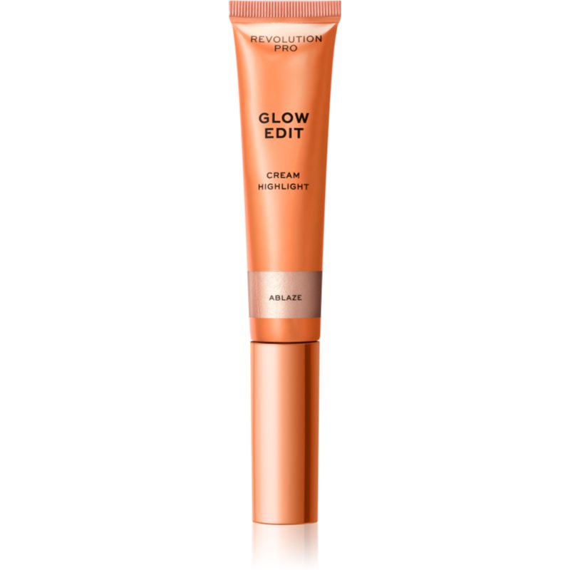 Revolution PRO Glow Edit krémový rozjasňovač odstín Ablaze 15 ml - parfo.cz